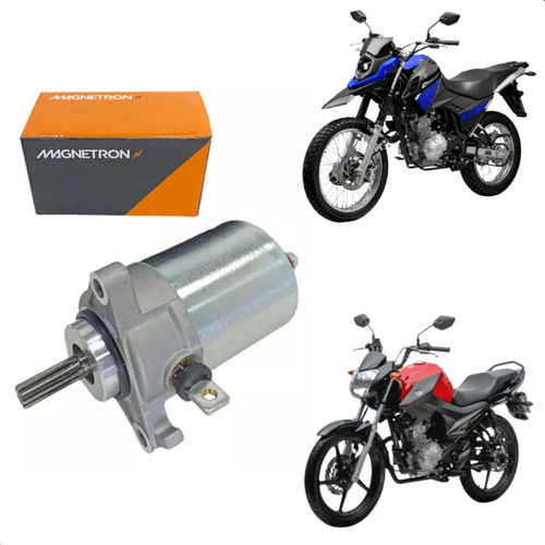 Motor Partida Fazer Crosser  Factor 150  Nmax 160 Factor 125