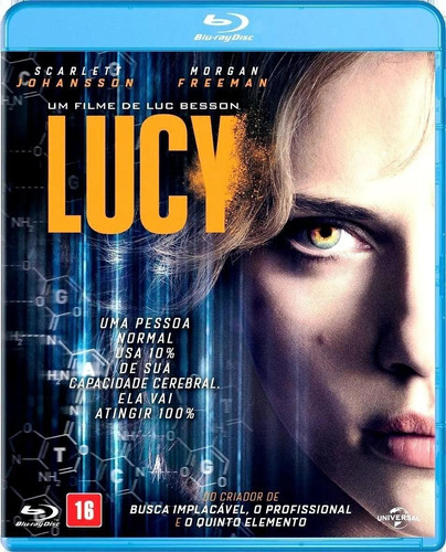 Lucy - Blu-ray - Scarlett Johansson - Morgan Freeman