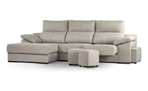 Comprar  Sofá Paris 3 Chais Longue Valenziana + 4 Puff Y Baulera