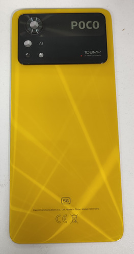 Tapa Trasera + Lente De Cámara Xiaomi Poco X4 Pro 5g