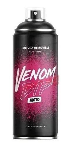 Pintura Removible Moto En Aerosol Venom Fucsia.satinado Rpm