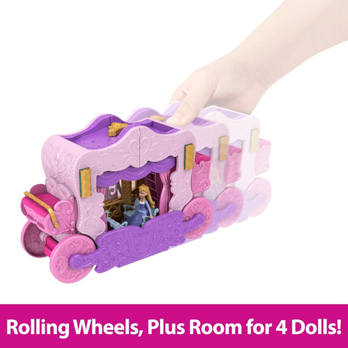 Carruaje Transformación Mágica Disney Princesas Mattel Hwx17