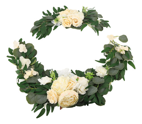 . Set De Flores Artificiales Para Decoración De Bodas Con