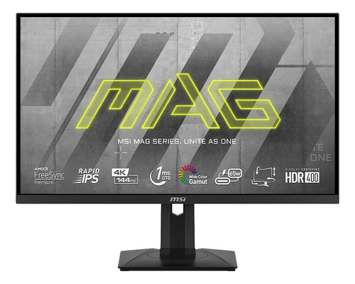 Monitor Gaming Msi, 4k Uhd, 144hz, Hdmi 2.1, Panel Ips, 27''