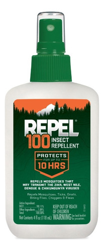 Repel repelente 100 para mosquitos insectos 118ml