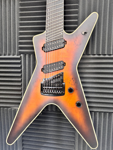 Guitarra Dean Ml 8 Cuerdas Multiescala Diestro Café Ébano (Usado)