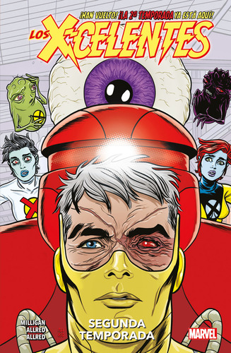 X-celentes 2 Segunda Temporada, De Michael Allred. Editorial Panini Comics, Tapa Blanda En Español