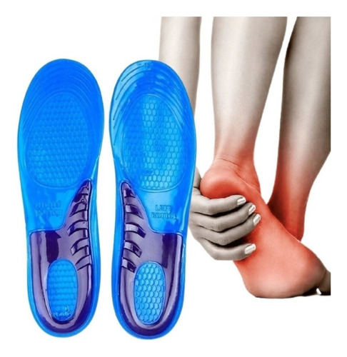 Palmilha Gel Ortopedica Palmilha De Silicone Fascite Plantar Tamanho Da Palmilha 41 A 44