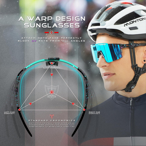 Attcl Gafas De Sol De Ciclismo De Lujo Para Hombres Y Gafas