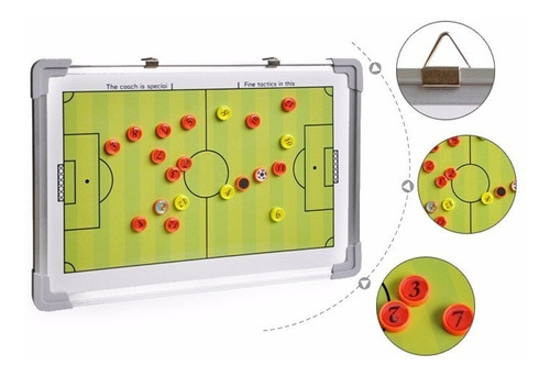 Set Tablero Entrenador Fútbol Escuela Fútbol Importado