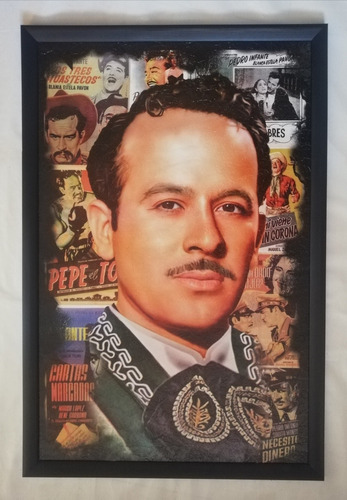 Cuadro Grande Pedro Infante Color