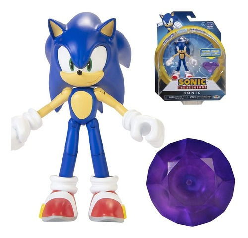 Sonic The Hedgehog Figura Sonic Con Diamante 2021 Chaos Emer