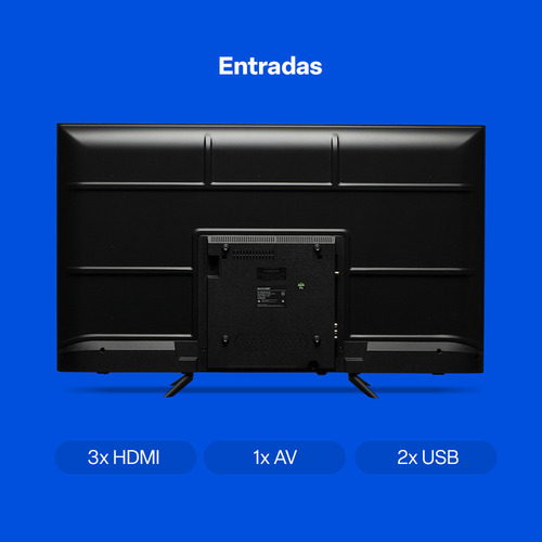 Smart Tv Dled 43 Full Hd Multi Essencial Android 11 3hdmi