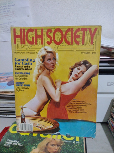 Revista High Society Tamara Benson #4 September 1978 B227r