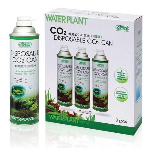 Kit Difusor De Co2 Mais Três Latas Descartáveis Ista