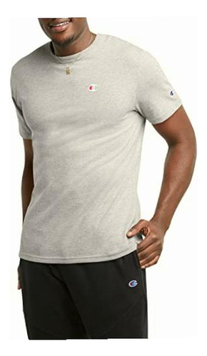 Champion Life Heritage Camiseta, Hombre, Gris (oxford Gray), Color Oxford gray