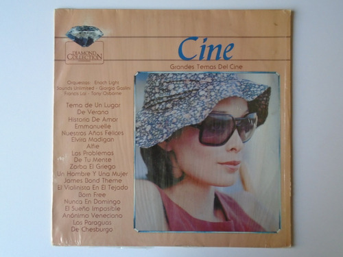 Cine - Grandes Temas Del Cine Lp 1983 Diamond Collection