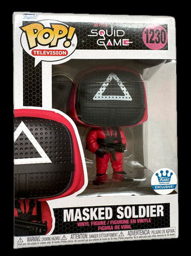 Funko Pop Masked Soldier Shop Calamar Squid 1230 Exclusivo