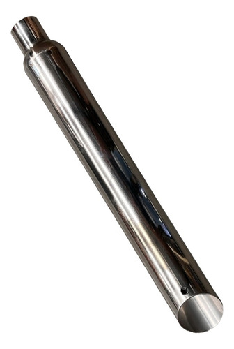 Mofle Para Moto Tipo Chopper Acero Inox 3 Pulgadas