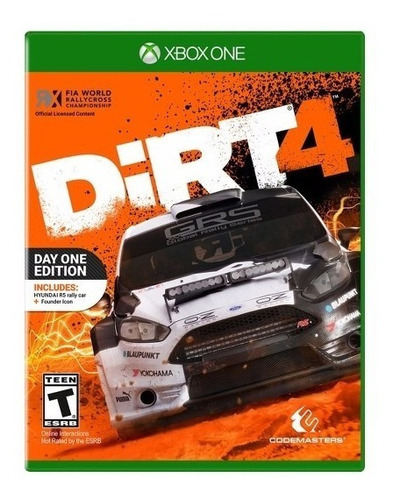 Juego Dirt 4 Day One Edition Xbox One Media Fisica Codemaster