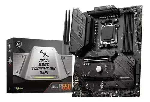 MSI MAG B650 TOMAHAWK マザーボード CPU メモリセット Placa Mãe Msi Mag B650 Tomahawk, B650, Socket Am5, Amd, Wifi Preto