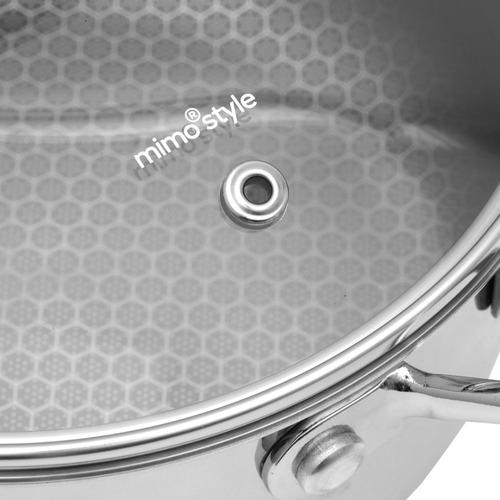 Panela Inox Com Tampa 16 Cm Coleção Isa Scherer Mimo Style