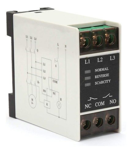 Rele Secuencia Ahorro Energia Ac 220-440 Monitoreo Voltaje