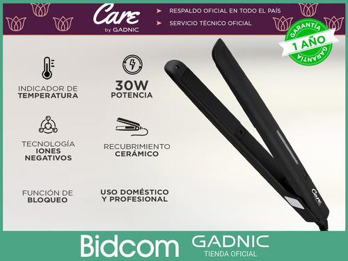 Planchita Peluqueria Profesional Cabello Gadnic P1001 Pro