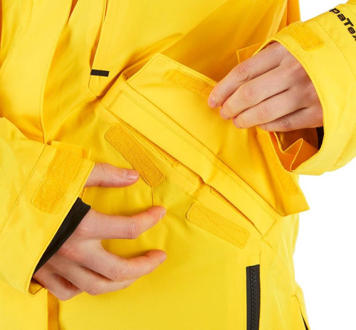 Campera De Ski Snowboard Dc Sovereign Mujer 30k Amarillo M