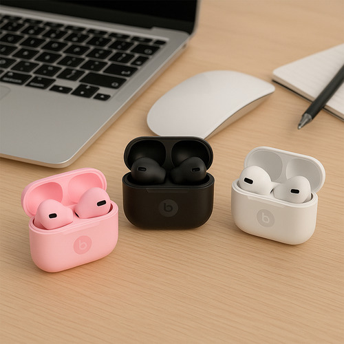 Auricular Bluetooth Inalámbrico Air 5 Pro Tactil Bulltec Rosa
