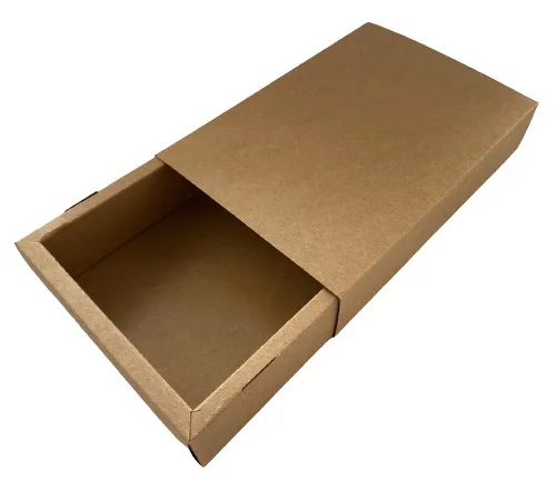 comprar Caixa Para Presentes Com Gaveta Kraft, Tam. G - 25 Unid