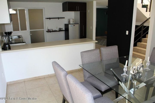 Imagen 7 de 14 de Puerta Real, Casa Con 3 Recamaras, Amueblada Qh8 21-34445