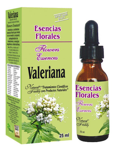 Valeriana Esencias Florales Natural Freshly Frasco X 25 Ml