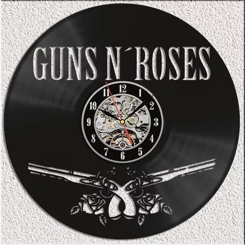 Reloj Guns N Roses Vinilo Ideal Regalo. El 2do.al 20%off