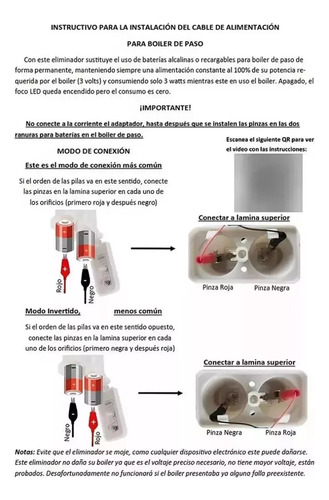 Time4buy Eliminador Para Boiler De Paso (sustituye A Las 2 Baterías)