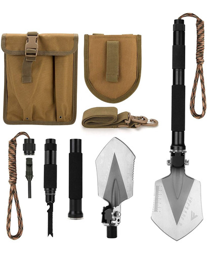 Fivejoy - Pala Plegable Militar Multiherramienta (c1) - Herr