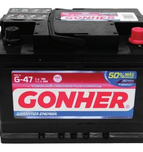 Batería Gonher Para Jetta 2015 Envíos Gratis Cdmx