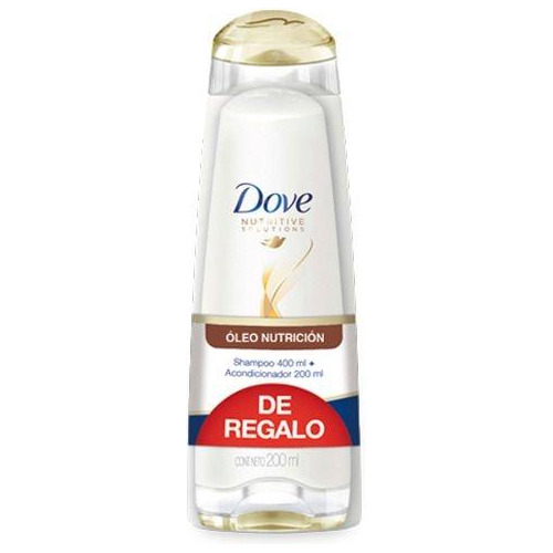 Shampoo Dove Óleo Nutrición 400ml + Acondicionador 200ml 