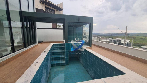 Sobrado Com 4 Dormitórios À Venda, 472 M² Por R$ 2.350.000,00 - Condomínio Residencial Jaguary - São José Dos Campos/sp - So0673