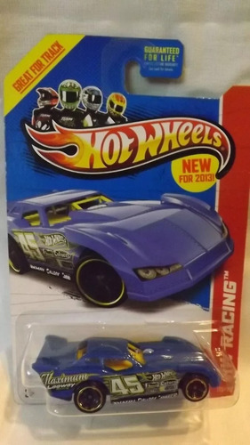  Hot Wheels Blue Maximun Leeway Hw Racing Scale 2012 Metal