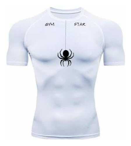 Playera Manga. Corta Star Gym