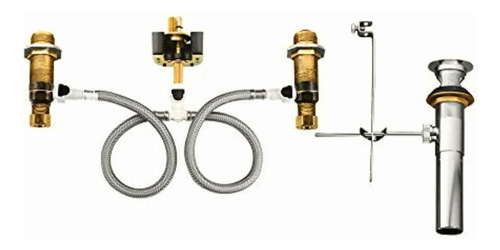 Moen 9000 Grifo De Lavabo De Baño Generalizado Con Válvula