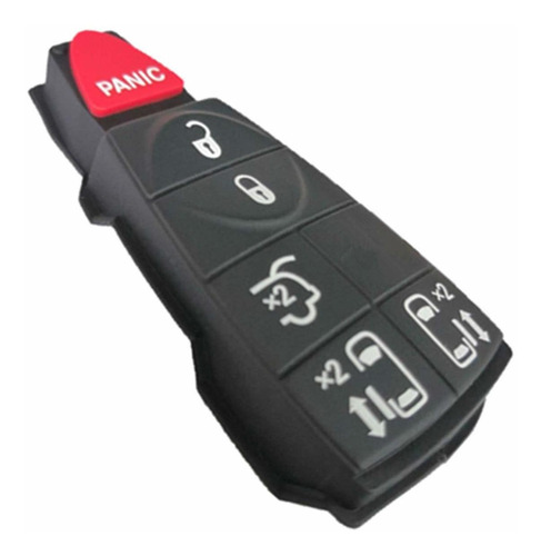 Kawihen Keyless Entry Remote Fob Skin Replacement For Chrysl