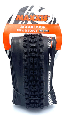 Llanta Maxxis Aggressor 29x2.50 WT Plegable Negro 60 TPI Tubeless Exo