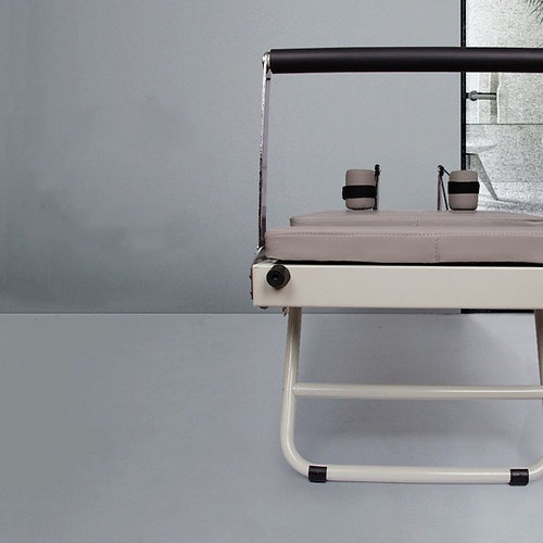 Cama Para Pilates Reformer Abdominales Ejercicios + Frazada Café