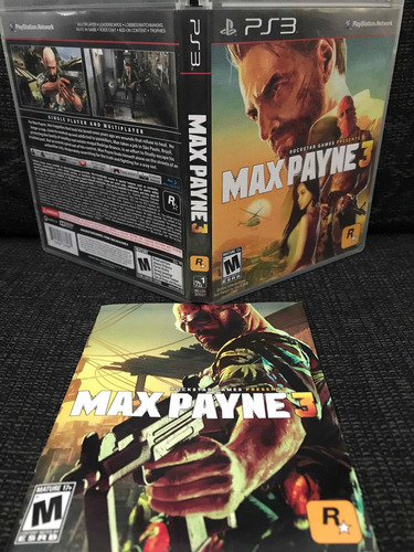 Jogo Max Payne 3 Em Português Play 3 Ps3 #frete Grátis#