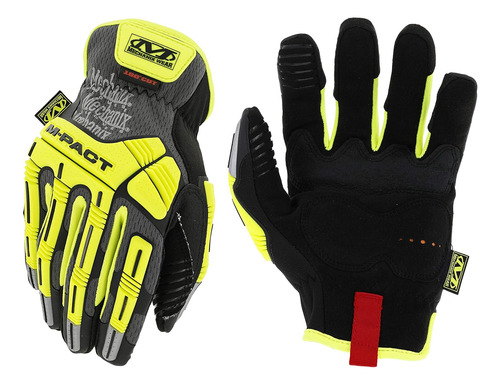 Mechanix Wearhi-viz M-pact Open Cuff E5 - Guantes De Trabajo