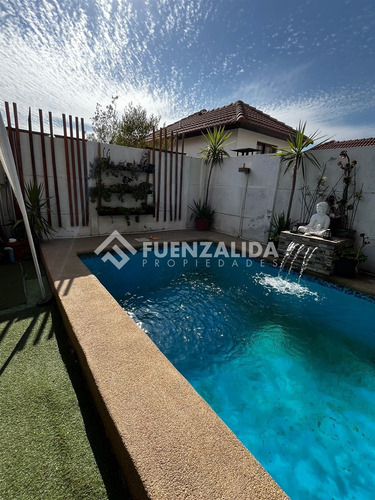 Casa En Venta De 3 Dorm Con Piscina En Puente Alto