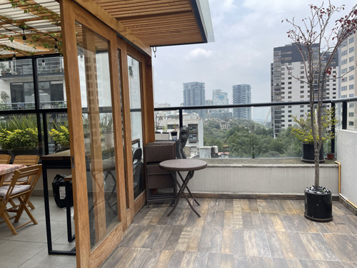 Renta Departamento Penthouse Con Terraza Y Excelentes Vistas - Lomas Del Chamizal