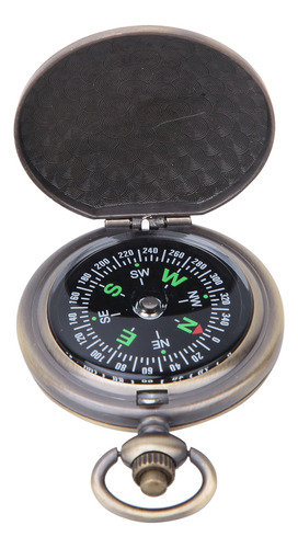 Reloj De Bolsillo Abatible Portátil Vintage J35a De Aleación